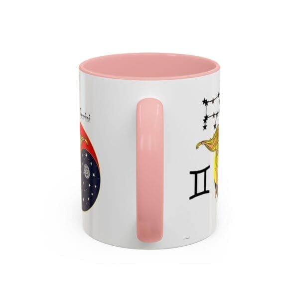 Gemini Zodiac Accent Coffee Mug (11, 15oz) - Image 12