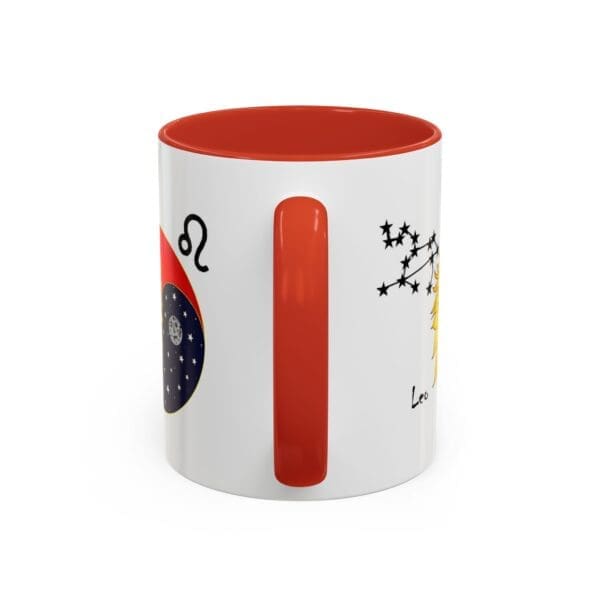 Leo Zodiac Accent Coffee Mug (11, 15oz) - Image 16