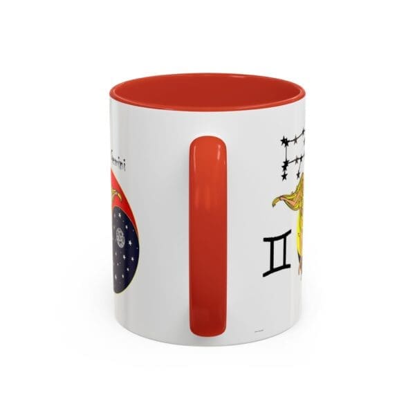 Gemini Zodiac Accent Coffee Mug (11, 15oz) - Image 16