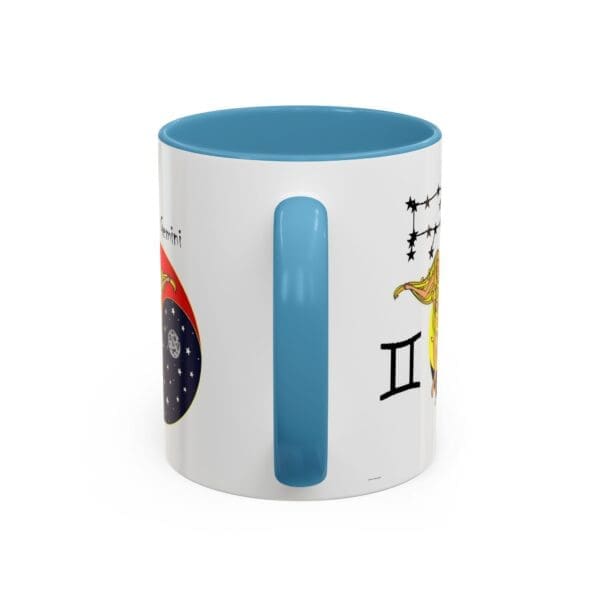 Gemini Zodiac Accent Coffee Mug (11, 15oz) - Image 20